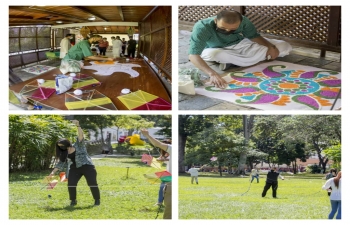 Glimpses of Makar Sankranti celebrations organised by Embassy of India, Caracas as part of 'Azadi Ka Amrit Mahotsav'